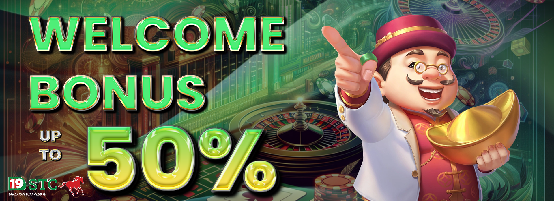 Welcome Bonus 50%